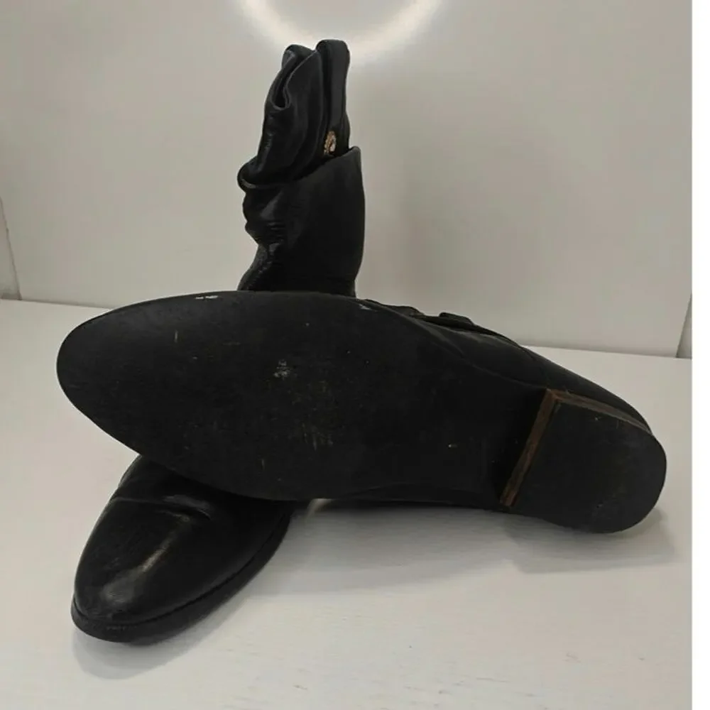 Black Vintage Dingo leather Booties sz 9.5